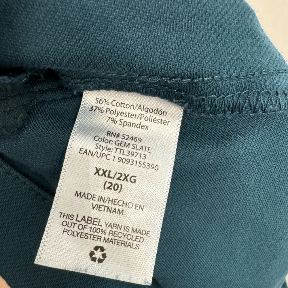 Time and Tru Teal Jeggings - Picture 4 of 4